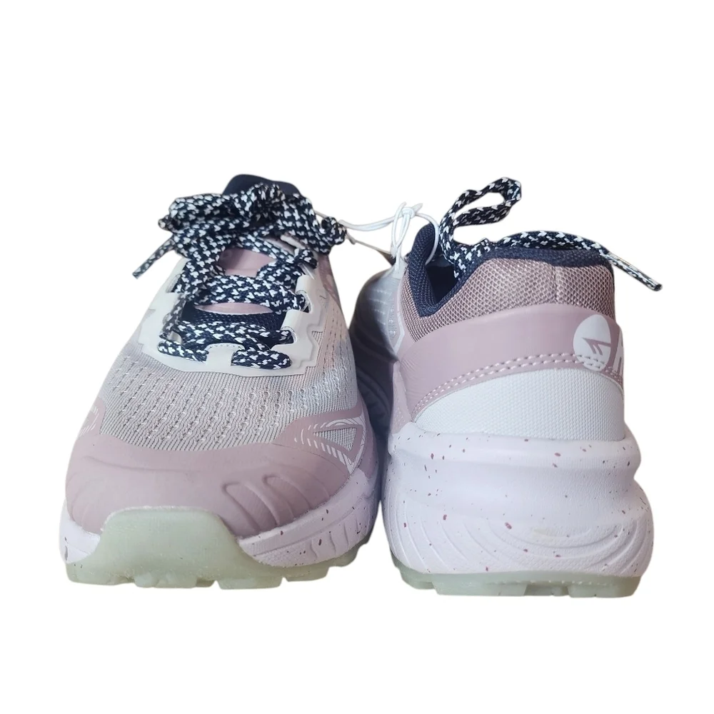 Hi-Tec Women's Size 6 Lilac and Navy Trail Shoes Sneakers New - Picture 3 of 7